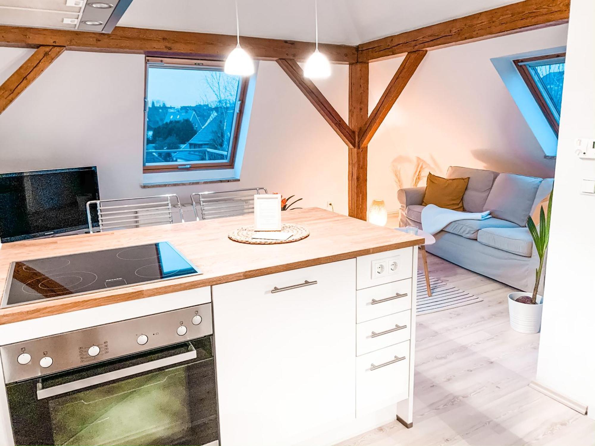 Stilvolle Dachgeschosswohnung In Duesternbrook Kiel Eksteriør billede